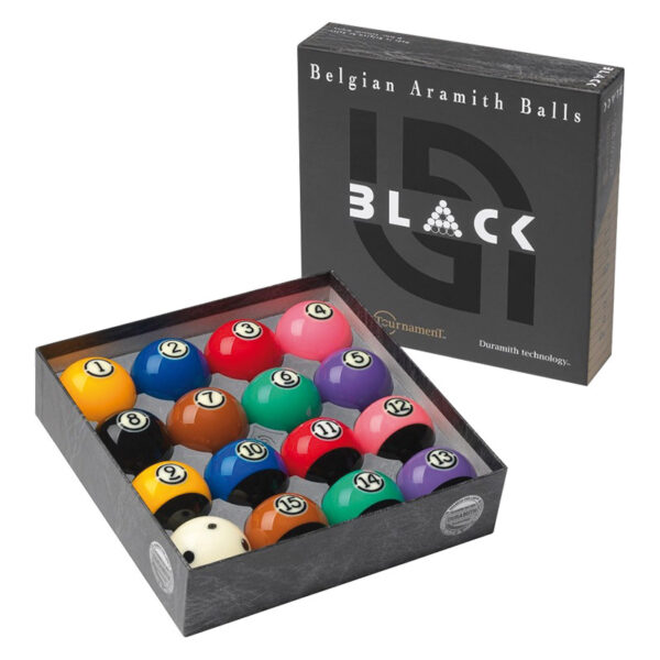 BILIE SET TOURNAMENT BLACK 57.2 MM